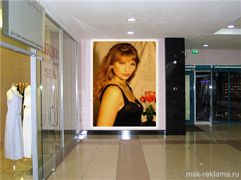 Picture. Decoration of point of sales (POS). Examples of our work.  Advertising interior decoration.