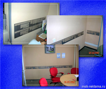 Picture. Design of point of sales. Examples of our work.  Advertising interior decoration.