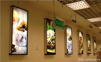 Picture. Advertising interior design and decoration for shopping centers. Examples of our work.  Advertising interior decoration.